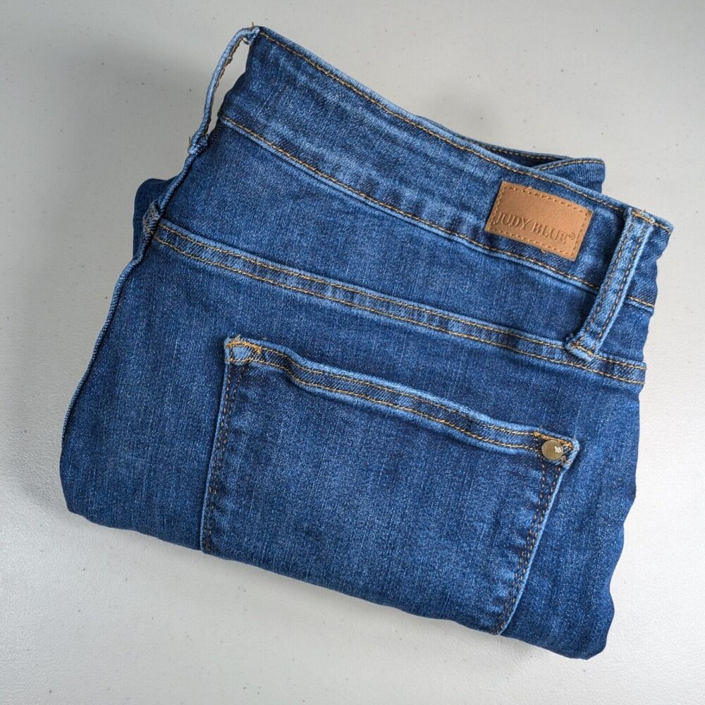 Judy Blue Jeans Womens Size 18W Blue Skinny Fit Jeans